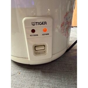Tiger JNP-1500 8-Cup Rice Cooker Flower Pattern (no bowl)